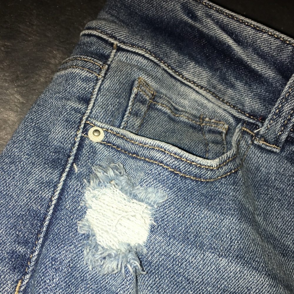 High Rise skinny jeans